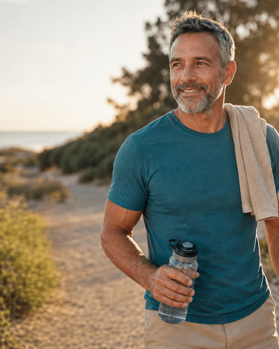 An active, vibrant adult living well after 40